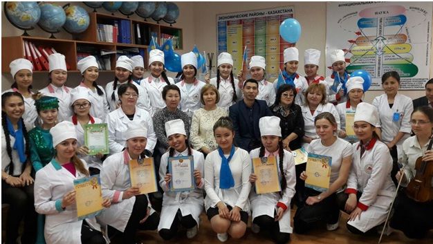 В КГКП «Медицинский колледж города Жезказган» к 25-летию Независимости Республики Казахстан в рамках «25 звездных дней» были проведены мероприятия следующие мероприятия